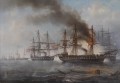 Josef Carl Puttner Seegefecht bei Helgoland 1864 Naval Battle